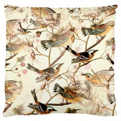 Birds Perched Birds Pattern Design Seamless Large Cushion Case (two Sides) by Wegoenart