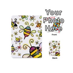 Bee Doodle Cartoon Playing Cards 54 Designs (mini)