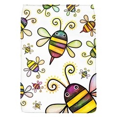 Bee Doodle Cartoon Removable Flap Cover (s) by Wegoenart