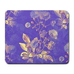 Flowers Petals Bouquet Stem Floral Pattern Large Mousepad