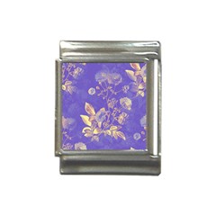 Flowers Petals Bouquet Stem Floral Pattern Italian Charm (13mm)