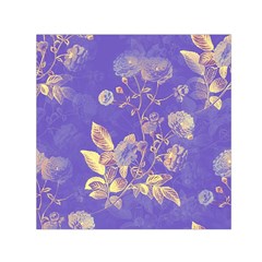 Flowers Petals Bouquet Stem Floral Pattern Square Satin Scarf (30  x 30 )