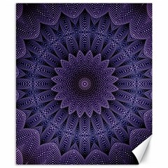 Shape Geometric Symmetrical Symmetry Wallpaper Canvas 8  X 10  by Wegoenart