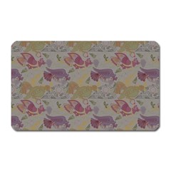 Pattern Armenian Birds Magnet (rectangular) by Gohar