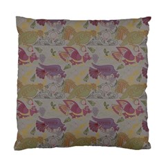 Pattern Armenian Birds Standard Cushion Case (one Side) by Gohar