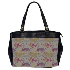 Pattern Armenian Birds Oversize Office Handbag (2 Sides) by Gohar