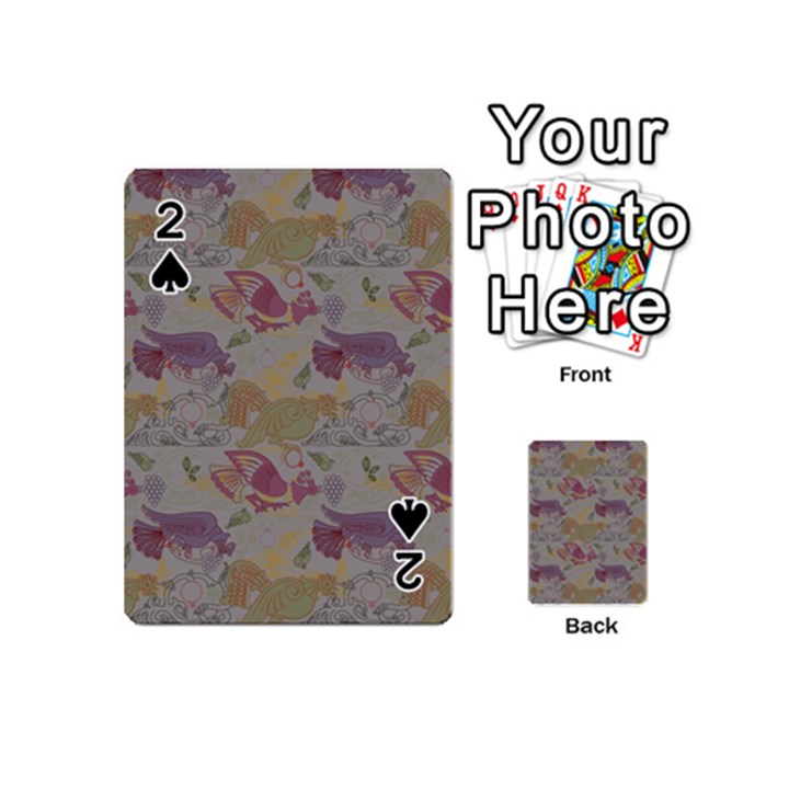 Pattern Armenian birds Playing Cards 54 Designs (Mini)