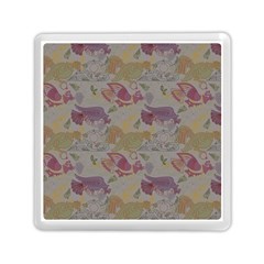 Pattern Armenian Birds Memory Card Reader (square) by Gohar