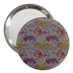 Pattern Armenian Birds 3  Handbag Mirrors