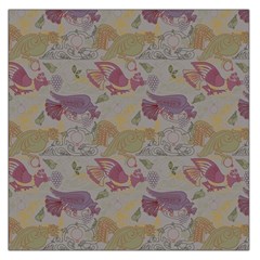 Pattern Armenian Birds Square Satin Scarf (36  X 36 ) by Gohar