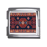 Armenian Carpet Mega Link Italian Charm (18mm) Front