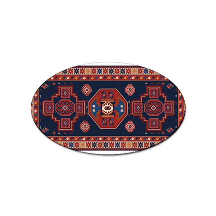 Armenian Carpet Sticker Oval (100 pack)