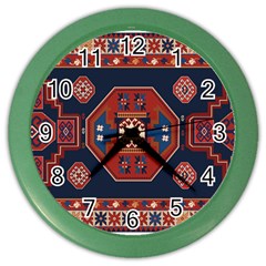 Armenian Carpet Color Wall Clock by Gohar