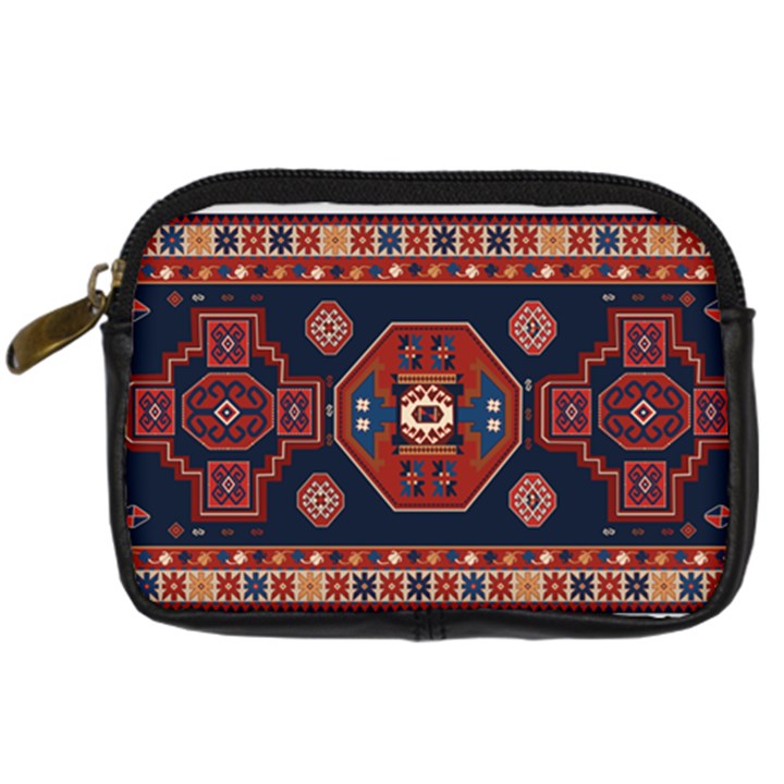 Armenian Carpet Digital Camera Leather Case