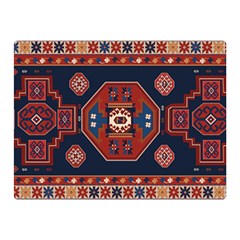 Armenian Carpet Double Sided Flano Blanket (mini)  by Gohar