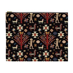 Carpet-symbols Cosmetic Bag (xl) by Gohar