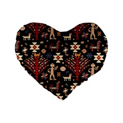 Carpet-symbols Standard 16  Premium Heart Shape Cushions