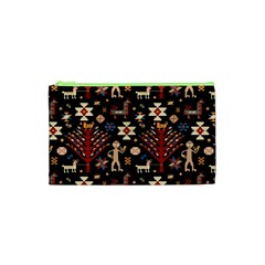 Carpet-symbols Cosmetic Bag (xs) by Gohar