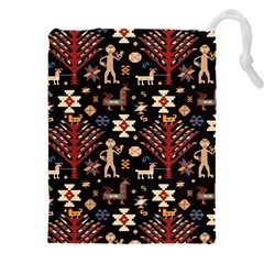 Carpet-symbols Drawstring Pouch (5xl) by Gohar