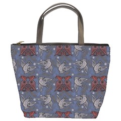 Armenian Ornaments Bucket Bag