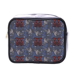 Armenian Ornaments Mini Toiletries Bag (one Side)