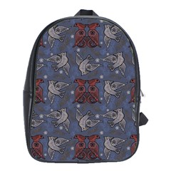 Armenian Ornaments School Bag (xl)