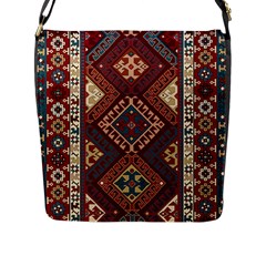 Gorg-new-all Flap Closure Messenger Bag (l) by Gohar