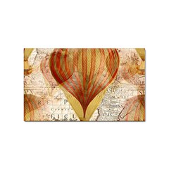 Hot Air Balloon Balloon Map Seamless Pattern Sticker (rectangular) by Wegoenart