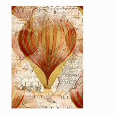 Hot Air Balloon Balloon Map Seamless Pattern Large Garden Flag (two Sides) by Wegoenart