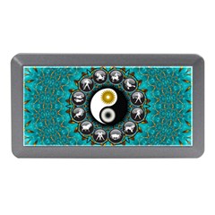 Yin Yang Horoscope Astrology Zodiac Signs Zodiac Memory Card Reader (mini) by Wegoenart