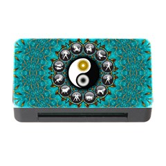 Yin Yang Horoscope Astrology Zodiac Signs Zodiac Memory Card Reader With Cf by Wegoenart