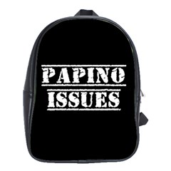 Papino Issues - Italian Humor School Bag (large) by ConteMonfrey