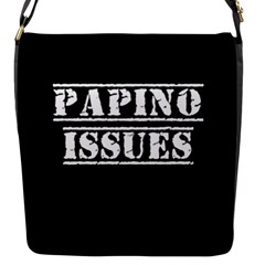 Papino Issues - Italian Humor Flap Closure Messenger Bag (s) by ConteMonfrey