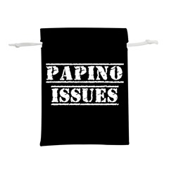 Papino Issues - Italian Humor Lightweight Drawstring Pouch (m) by ConteMonfrey