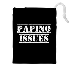 Papino Issues - Italian Humor Drawstring Pouch (4xl) by ConteMonfrey