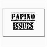 Papino Issues - Funny Italian humor  Postcards 5  x 7  (Pkg of 10) Front