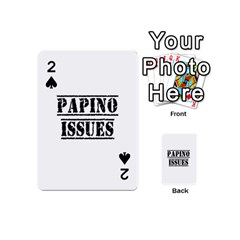 Papino Issues - Funny Italian humor  Playing Cards 54 Designs (Mini)