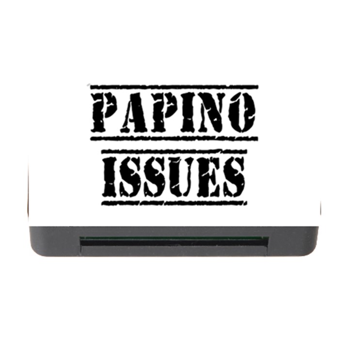 Papino Issues - Funny Italian humor  Memory Card Reader with CF