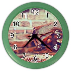 There`s No Such A Thing As Too Much Cheese Color Wall Clock by ConteMonfrey