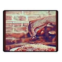 There`s No Such A Thing As Too Much Cheese Fleece Blanket (small) by ConteMonfrey