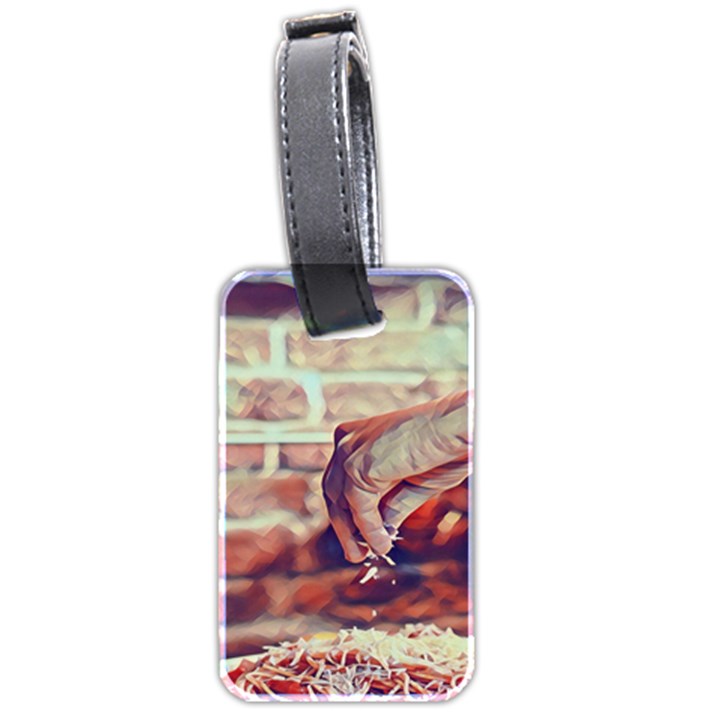 There`s No Such A Thing As Too Much Cheese Luggage Tag (two sides)