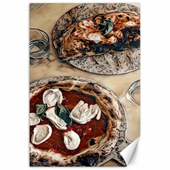 Pizza And Calzone Canvas 20  X 30  by ConteMonfrey