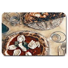 Pizza And Calzone Large Doormat by ConteMonfrey