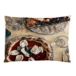 Pizza And Calzone Pillow Case (Two Sides) Front