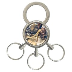 I Made Pasta! - Italian Food 3-ring Key Chain by ConteMonfrey