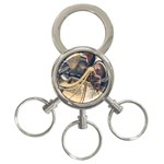 I Made Pasta! - Italian Food 3-Ring Key Chain Front