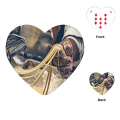 I Made Pasta! - Italian Food Playing Cards Single Design (heart) by ConteMonfrey