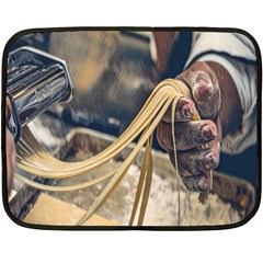 I Made Pasta! - Italian Food Double Sided Fleece Blanket (mini)  by ConteMonfrey