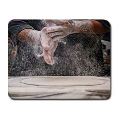 Let`s Make Pizza/bread Small Mousepad by ConteMonfrey