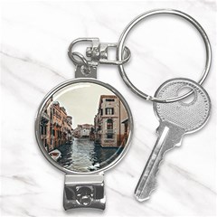 Water Way In Venice Nail Clippers Key Chain by ConteMonfrey